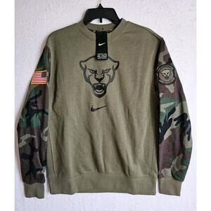 Pitt Panthers Nike Olive Green Camo Sweatshirt